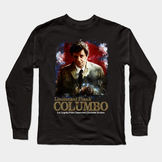 Columbo Inspired Deisgn Long Sleeve T-Shirt by HellwoodOutfitters